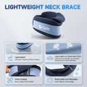 Ice Silk Neck Brace,Neck Brace Cervical Collar,Neck Support Brace for Sleeping Soft,Breathable Cervical Collar for Pain Relief/Posture Correction,Travel, Workers & Neck Injury Recovery for Women & Men, One Size