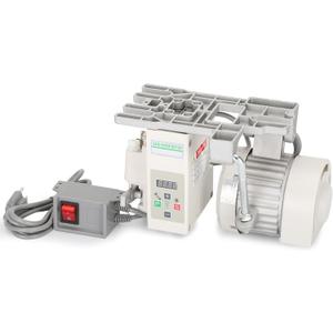 Servo Motor Sewing Machine, Industrial Sewing Machine Servo Motor, AC110V, 550W, 3/4HP, Speed 200RPM to 6000RPM, Brushless Servo Motor with Controller and Foot Switch, Run CW and CCW, Silent