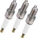 BDFHYK 4339 Spark Plugs Compatible with Can-Am Compatible with KTM for Husaberg for BMW Universal Motorcycle Spark Plugs Replacement for DCPR8E Set of 3