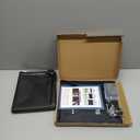 100% Blackout Blind Magnetic Window Cover 118 x 57Inch, No Drill, Cut Any Size/ Shape, Portable Black Out Shades Curtains for Nursery Bedroom, Rv, Media Room with Magnetic Closure