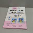 Printers Jack Sublimation Paper - 8.5 x 11 Inches, 150 Sheets 120 gsm for Any Inkjet Printer with Sublimation Ink, Heat Transfer Sublimation for T-shirt, Mugs, Light Fabric