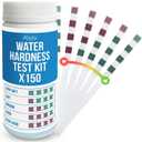 MILYTEC Hard Water Test Kit 150 Strips – Accurate Water Hardness Meter and Checker for Home, Pool, Spa, Softener, Drinking Water – Easy-to-Use Calcium Testing Strips
