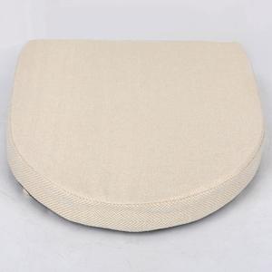 SUCADA Chair Pad Cushion Kitchen Dining, Thick 5/8cm Nonslip Seat Pads for Chairs U-Shape Chair Seat Cushions for Garden Office Car Home (40x40x5CM, Beige)