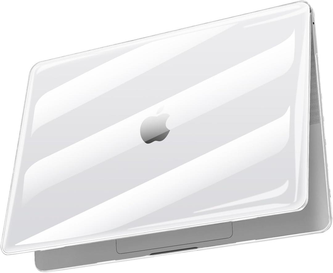 Seorsok Compatible with MacBook Air 13 Inch Case 2022 2021 2020 2019 2018 Release A1932 A2179 M1 A2337 Touch ID,[100% Ultra Clear] Protective Hard Shell Case with Keyboard Cover,Crystal Clear