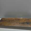 BAYKA Floating Shelves, 22.5 inch Rustic Wood Wall Mounted Shelves for Bedroom, Living Room, Kitchen & Office, Hanging Display Shelf with 22 lbs Capacity (Rustic Brown,Set of 2)