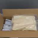 Arch Backdrop Stand with Spandex Arch Cover, 7.3 FT Wedding Balloon Arched Backdrop Stand Square Arch Frame for Birthday Party Bridal Baby Shower Background Ceremony Decoration (Beige)