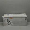 Black Metal Mailboxes for Outside Post Mount, Standard Mail Box, Galvanized Steel Heavy Duty Mailbox, Medium Capacity, 19 x 8.7 x 6.7 inches