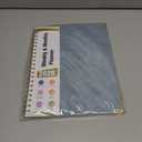 2026 Planner, Hardcover Leather Weekly and Monthly Planner, January 2026 - December 2026, Spiral Yearly Agenda Organizer Book 2026 with Tabs, Daily Calendar Planners for School Work Home, A4 (8.5" x 11"), Blue