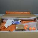 Stainless Steel Motorcycle Wheel Chock Stand, Antirust Heavy Duty 3000lbs Load Capacity Universal Front Tire Stand Chocks for Motorcycle, Dirt Bikes/Trailer Wheel Silver