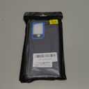 for Samsung Galaxy S22 Ultra Case with 2Pcs Self Healing Flexible TPU Screen Protector & Camera Lens Protector, 3 in 1 Heavy Duty Shockproof/Drop Proof/Dust Proof Case (Navy Blue)