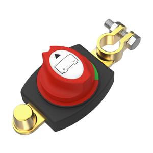 2 x Car Battery Disconnect Switch 12v Heavy Duty,Battery Cut Off Switch Negative On/Off 12-48V Top Post,Battery Kill Switch for Car, Vehicles, RVs, Campers, Trucks and Boats