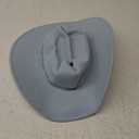 ONECOS 1Pcs Rhinestone Cowboy Hat for Women with Bandana 57CM