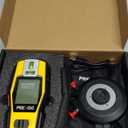 PREXISO 2-in-1 Stud Finder with Laser Level, Rechargeable Multi Surface Cross Line Laser & Wall Stud Scanners Tool for Hanging Frames & Picture, Wood Ac Wire Metal Studs Joist Pipe Detection