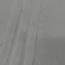 Aiyufeng White Sheer Curtains 63 Inch Length 2 Panels Set, 3D Floral Clip Jacquard Light Filtering Semi Sheer Curtain Transparent Window Drapes for Bedroom Living Room, 54Wx63L Inch