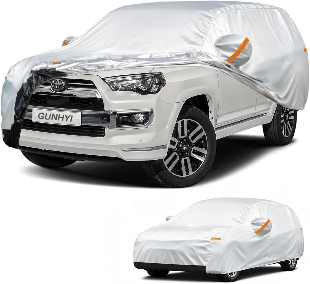 GUNHYI Car Cover Custom Fit Toyota 4Runner (1995-2026) Waterproof for Automobiles, Oxford Sun Rain Dust Snow Protection (Ships from US Warehouse, Delivery 3-8 Days)