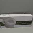 SAMODRA Ultra-Slim Hygienic Bidets Attachment for Existing Toilets - Adjustable Fresh Water Pressure Dual Nozzle (Frontal & Rear Wash) Easy to Install, Silver