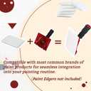 10 Pack of Paint Edger Replacement Pads - Pad Refills for Edger - Replacement Pad Refills for Paint Edger Tool