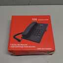 Y320 Corded Landline Phone with Redial & Hold, Adjustable Ringer Tone, Wall Mountable, Ideal for Home, Office, Hotel - Fixed Line Device