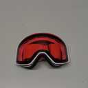 Ski Goggles, Snowboard Goggles with 2 UV400 Anti-Fog Detachable Magnet Lenses for Men & Women Adult (Ver.2 Sakura(vlt 35%)+clear(vlt 83.5%))