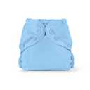 Esembly Cloth Diaper Cover - Reusable Swim Diaper, Waterproof, Breathable - Adjustable Outer Layer Over Absorbent Inner for Blowout Protection - Cornflower, Size 1 (7-17 lbs)