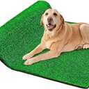 Artificial Grass, Large Artificial Turf, Synthetic Grass Mat Training Pad for Small/Medium/Large Dogs, Fake Grass Rug with Drainage Holes, Indoor Outdoor Rug Patio Lawn Decoration (3.28'x4.92')