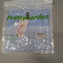 PRETTYGARDEN Women's 2025 Summer Long Sleeve Henley T Shirts Ribbed Knit Button Slim Fitted Basic Casual Going Out Fall Tops (Blue, XS)