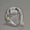 Easter Headbands for Women Beaded Carrot Rabbit Bunny Headbands Colorful Happy Easter Headband White Pink Rhinestone Jeweled Knotted Headband Spring Easter Hair Accessories Gifts (Bunny A)