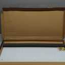 Glass Golden Weekly Dry Erase Calendar White Board for Wall, to Do List & 7 Days Planner Whiteboard for Home Office, 23x9.5, 4 Wet Erase Markers Included, Yeoux