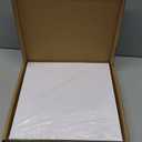 25 Pack Backing Boards Only - 12x12 Uncut White Mats Matboards, Acid Free & White Core Backerboards, Ideal for Photos/Pictures/Prints/Frames/Arts