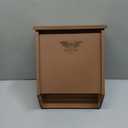BIGBATBOX Wooden Bat House for Outdoors - Clean Your Backyard from Mosquitoes - Proven Box Kit to Attract Bats