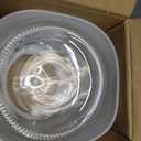 Masthome Large Glass Jar,1 Gallon Glass Jar with Lid, Airtight,Dishwasher Safe,Wide Mouth Storage Canister for Pasta,Flour,Nuts,Cookies,& More