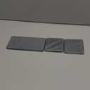 3PCS Water Absorbing Stone Tray, Fast Drying Stone Sink Tray, Stones Soap Trays, Water Absorbent Diatomite Trays, Diatomite Coasters for Kitchen Sink Bathroom Counter, Hand Soap Dish & Holders (1pcs 2110cm + 2pcs 1010cm Dark Gray Wave)