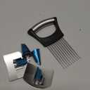 8 Pcs Kitchen Finger Guards Chopping Onion holder Slicer,Adjustable Finger Nail Protector,Safe Knife Cutting Shield,finger guards for cutting Kitchen Tool to Slice Lemon Vegetables Fruit Meat