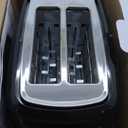Toastmaster 2-Slice Cool Touch Toaster, black with stainless accent