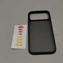 TORRAS Shockproof for iPhone 17 Pro Max Case with Camera Control Button, [12FT Military Grade Drop Protection] Enhanced Grip & Soft Touch Translucent Slim 17 Pro Max Case with 3 Colors Buttons, Black