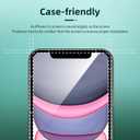 8 x NEW'C 4 Pack, 2 Pack for iPhone 11 Screen Protector + 2 Pack Camera Lens Protector, Sensor Protection,Case Friendly Tempered Glass Film