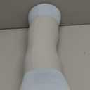 Neck Roll Pillow - Memory Foam Round Neck Pillow - Ergonomic Cervical Roll Pillow, Breathable & Removable Cover - Multi-Use Bolster Pillow for Neck, Leg, Back, Yoga (Blue Grey)