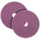 Duraaamo 2 Pcs 1/8 Inch Grinding Wheel Chainsaw Chain Sharpening Replace Chain Sharpening Grinding Wheel Discs Ceramic Stone Replace (Pink-red)