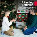 Step2 My First Advent Calendar, Kids Interactive Christmas Toy, Includes 25 Toy Refillable Bins, Hide Surprises for Holiday Excitement, Made of Durable Plastic, for Toddlers 1.5+ Years Old