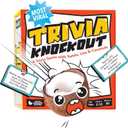 Tiki Knockout: Bluff Your Way to Victory  Team Building & Party Board Games  Bluffing Trivia Game for Friends & Family Game Night