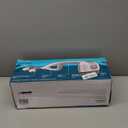 Homedics Back Massager - Heated Automatic Percussion Back, Body and Neck Massager with Dual Pivoting Heads, Interchangeable Nodes, for Shoulders, Legs and Feet, White (1 Count (Pack of 1))