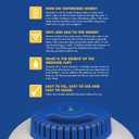 TheraCare Warm Steam Vaporizer | for Small Size Rooms | No Filter Required | Cold and Congestion Relief | Natural, Safe, Effective | Whole Family Comfort
