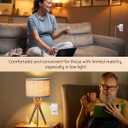 DEWENWILS 2 Pack Touch Dimmer Switch, Plug and Play Lamp Touch Control Pad, Touch Lamp Switch, Dimmable LED/CFL Lights, and Incandescent Bulbs, Dimmer Extension Cord, ETL Listed, White