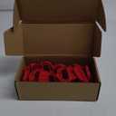 QWORK Deck Board Jig, 24 Pcs 1/4" Gap Deck Board Spacer Rings for Pressure Treated, Composite, PVC, Plank