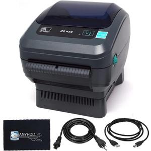 Zebra ZP450 Thermal Label Printer 4x6 Direct Thermal Shipping Label Printer, USB Barcode & Address Label Maker for Small Business, Warehouse & Online Sellers 