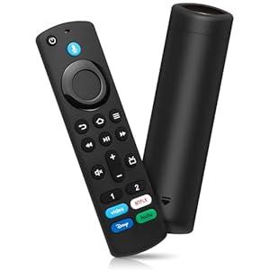 Replacement Remote Control Compatible with All Fire Series with Voice, for TV Stick 4K/ 4K Max/ Stick Lite/ TV Cube/ HD/ Insignia/ Pioneer Smart TVs