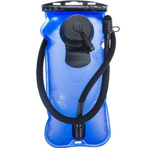 WACOOL 3L 3Liter 100oz BPA Free EVA Hydration Pack Bladder, Leak-Proof Water Reservoir (Blue(Double Opening))