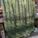 HD Designs Fabric Shower Curtain - Underwood Lodge, 70 x 72 inches 