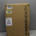 Carex Toilet Seat Riser, Elongated Raised Toilet Seat Adds 3.5 inches to Toilet Height, for Assistance Bending or Sitting, 300 Pound Weight Capacity Toilet Riser