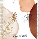 2026 Planner  Planner 2026 Weekly and Monthly, Jan. 2026  Dec. 2026, 8.5" x 11" with Tabs, Flexible Cover, Thick Paper, Twin-Wire Binding, Inner Pocket, To-Do  Notes